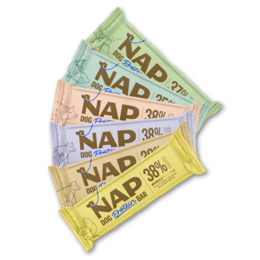 NAP protein bar for dogs | Healthy snack | Multiple varieties