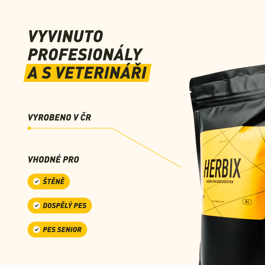 Herbix | A mixture of herbs for a better digestion of the dog