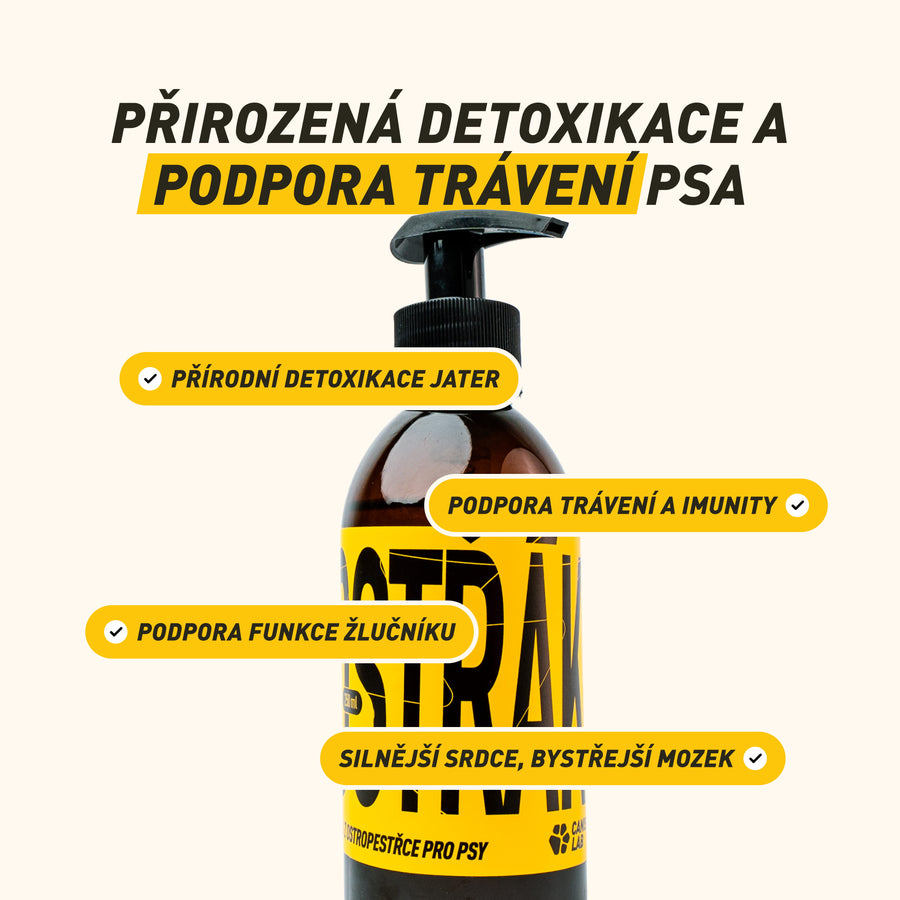 Ostrak | Milk thistle oil for dogs