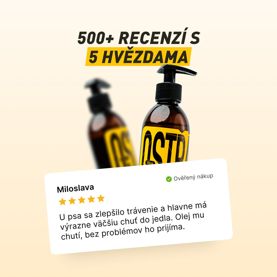 Ostrak | Milk thistle oil for dogs