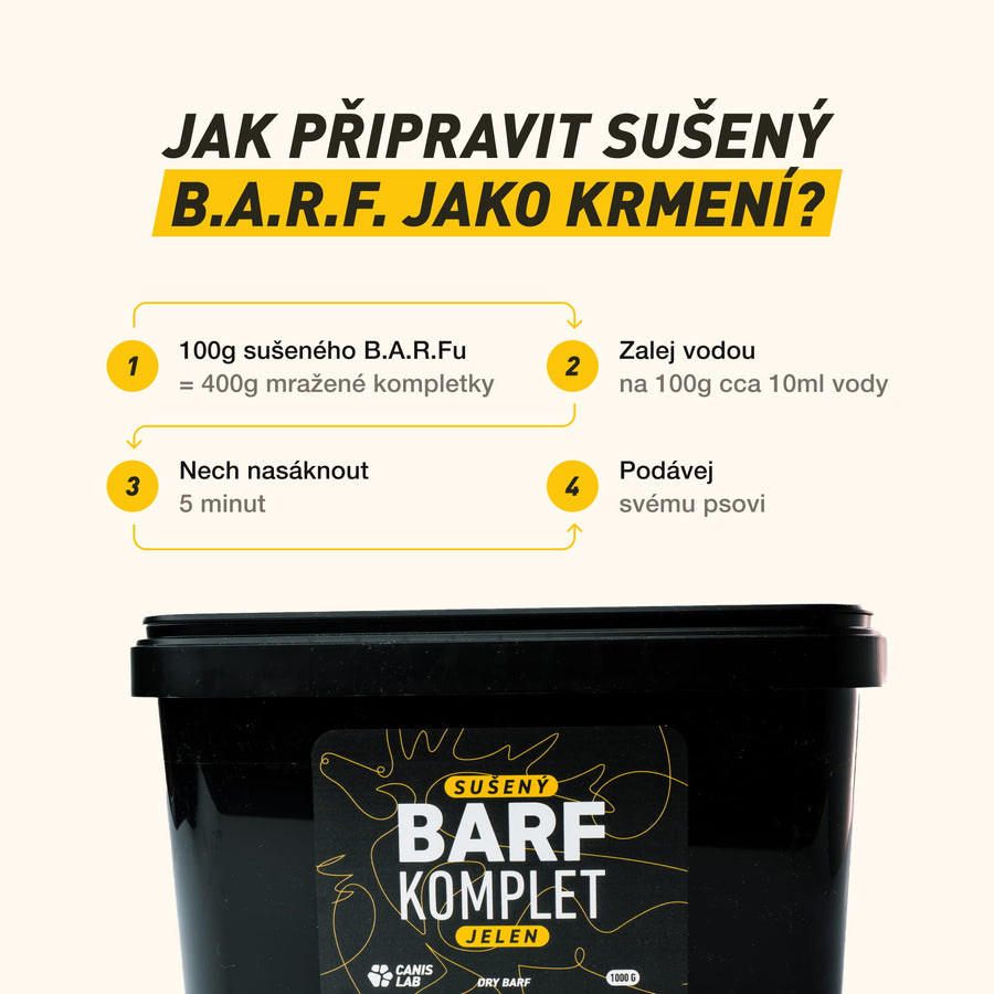 BARF Nuggets | Dried BARF | Deer