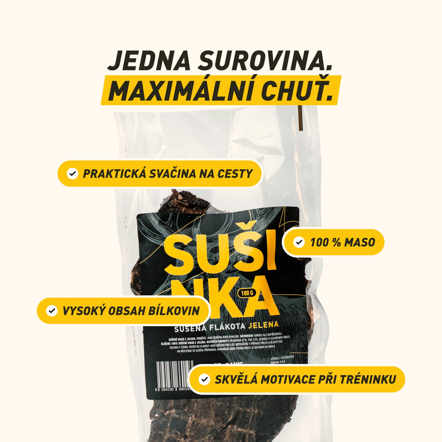 Susinka | 100% Dried Meat from the Czech Countryside