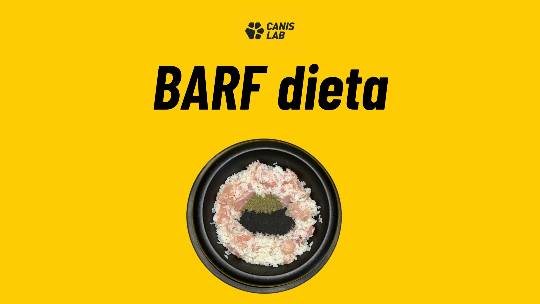 Barf diet for a dog or when he has diarrhea