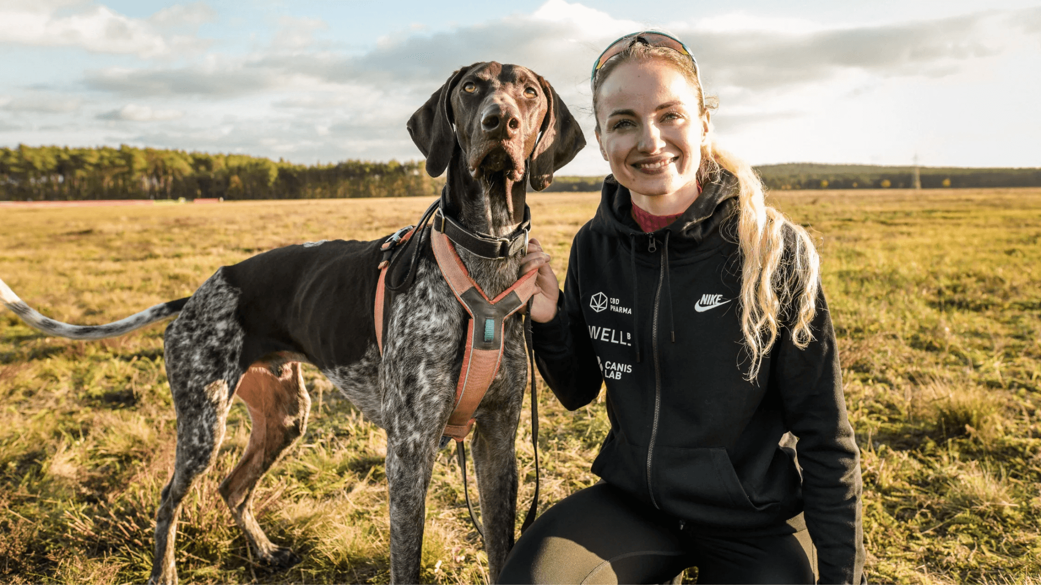 Lea Jurigová | 3rd place in canicross at the MČR