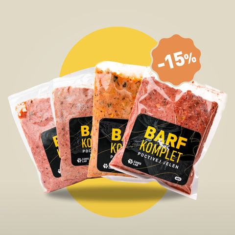 Degustační set B.A.R.F. | Mražené maso pro psy | Kompletní krmivo