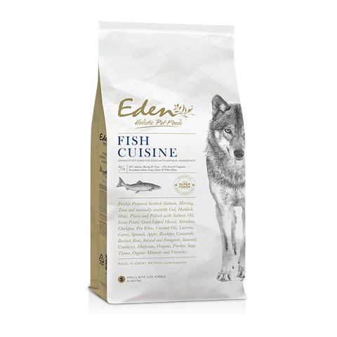 Hundetrockenfutter Eden Fisch | Komplettes Hundefutter