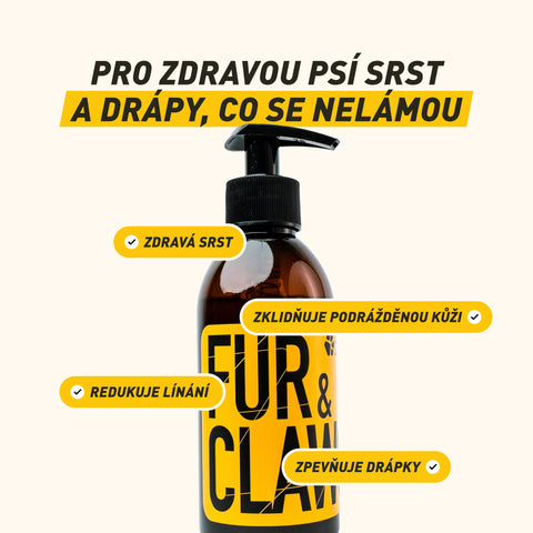 Fur &amp; Claws | Oil for healthy dog ​​coat | 250 ml