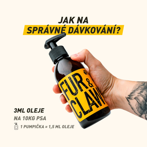 Fur &amp; Claws | Oil for healthy dog ​​coat | 250 ml