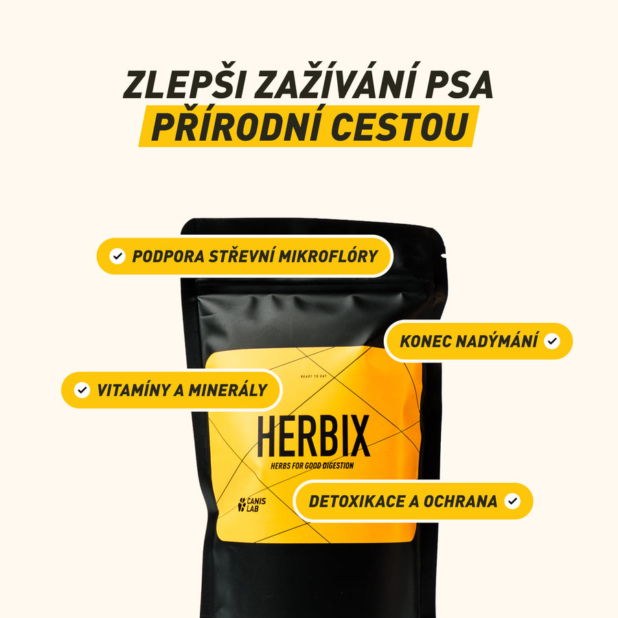 Herbix | A mixture of herbs for a better digestion of the dog