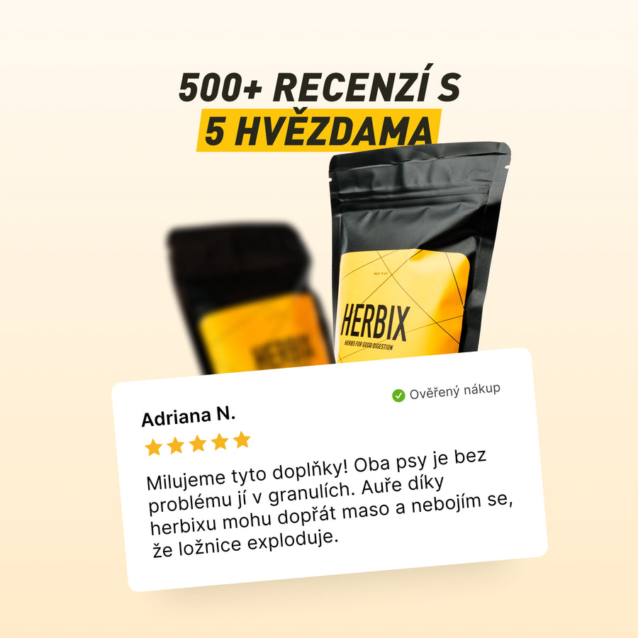 Herbix | A mixture of herbs for a better digestion of the dog