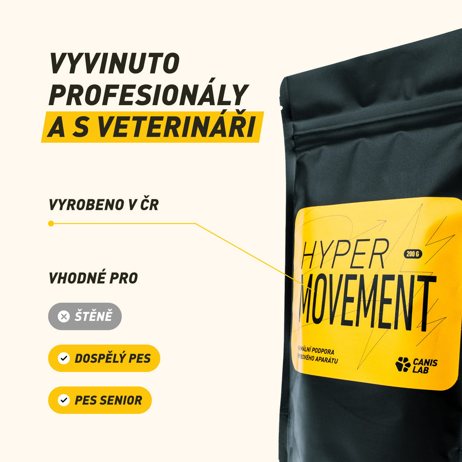 Hypermovement | Advanced Joint Support for Active Dogs and Healthy Mobility