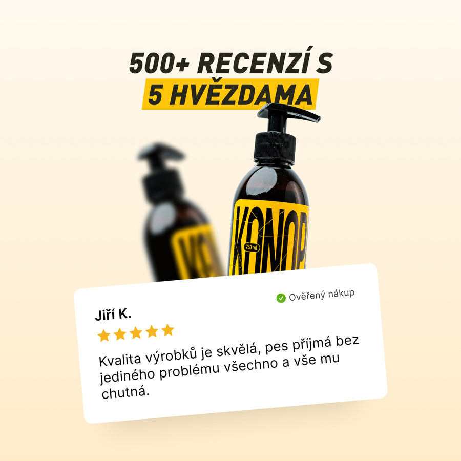 Konopak | Hemp Seed Oil For Dogs | 250 ml