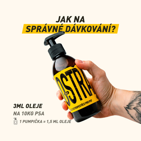 Ostrak | Milk thistle oil for dogs