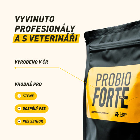 Probio Forte | Daily gut care with ultra-stable probiotics and beta-glucans for strong immune system and firm poos