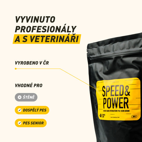 Speed ​​& Power | Energy Rehydration Drink For Dogs