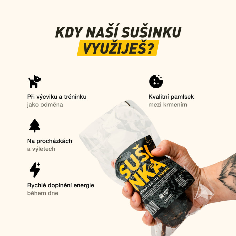 Susinka | 100% Dried Meat from the Czech Countryside